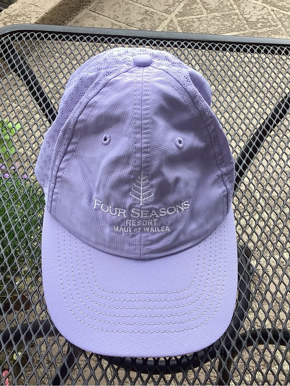 Four Seasons Resort Maui Lavender Baseball Cap